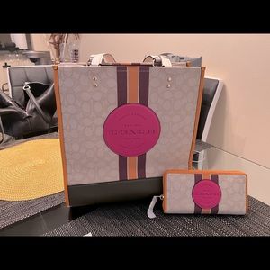 Authentic Coach Dempsey Bag and Wallet